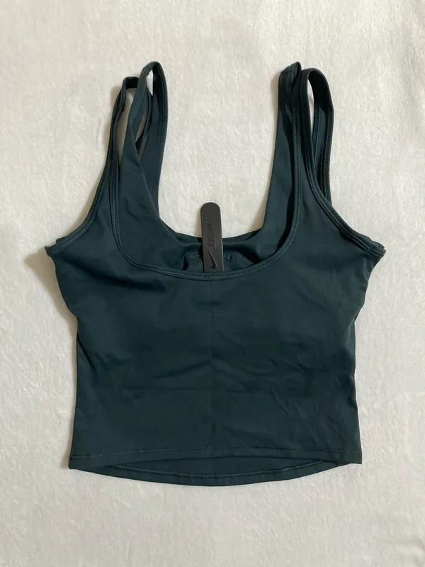 SKIMS X NIKE Matte Double Strap Scoop Tank S - Image 4