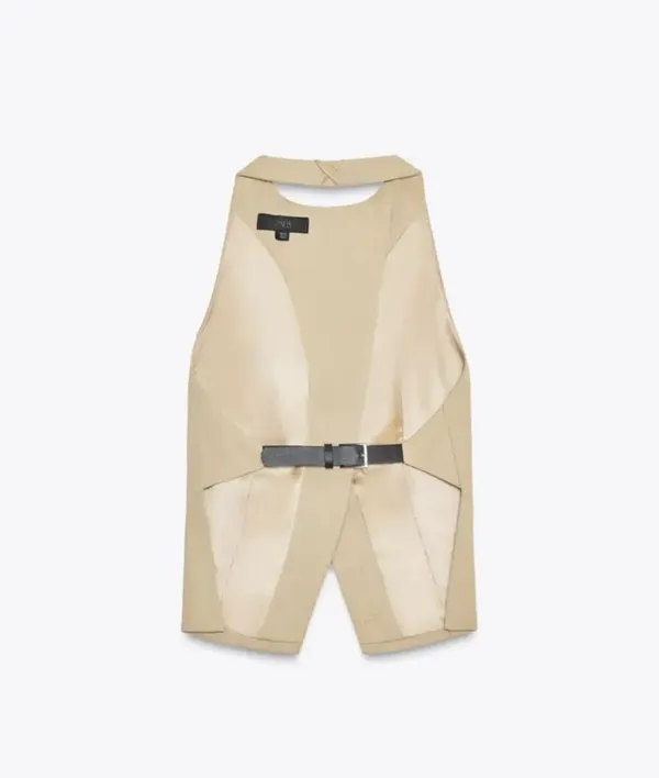 Zara Open Back Halter Top - Image 2