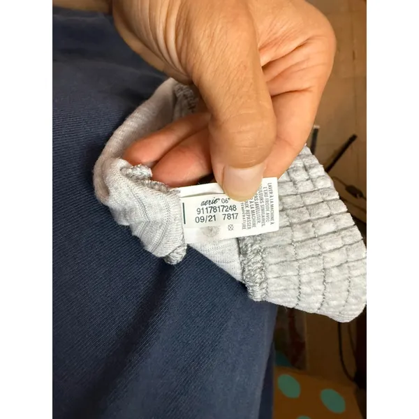 Aerie Gray Groove On Ribbed Velour Flare Sweatpants - Image 6