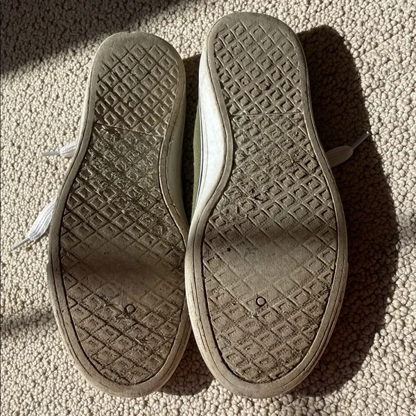 Rue 21 Olive Green Low-Top Canvas Sneakers - Image 8