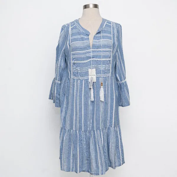 Tommy Bahama - Just Beachy‎ Striped Tiered Dress - Image 2