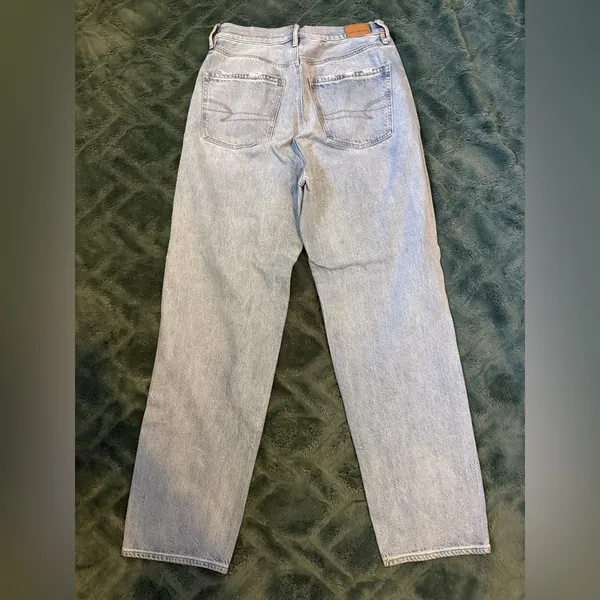 American Eagle blue baggy jeans - Image 2