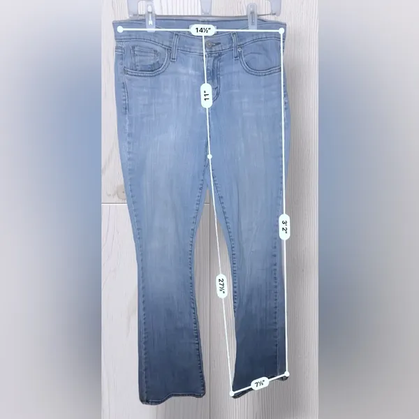LEVIS Women’s Vintage Bootcut Low Rise Jeans - Image 11