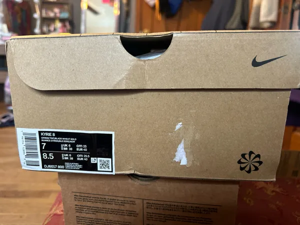 Nike Kyrie 8 Citron Tink Black Wheat Golf - Image 16