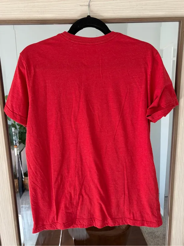 State of Mind USA Red White and Blue Patriotic t-shirt 100% Cotton Sz Large - Image 3