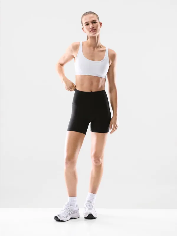 Aritzia Butter Mini Bra Top White - Image 4