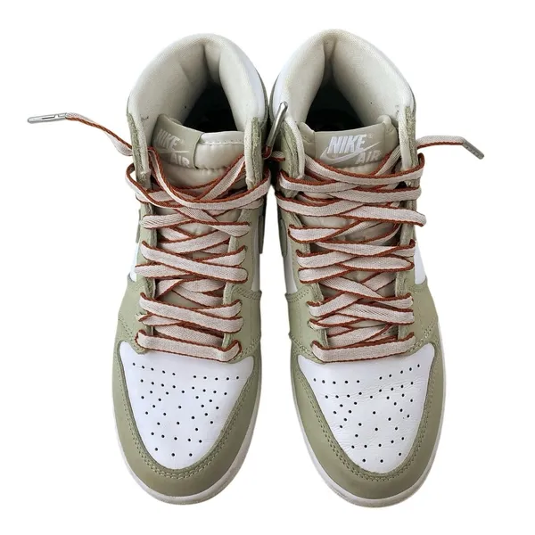 Nike Air Jordan 1 OG Seafoam Women's White Green Lace Up High Sneakers Shoes 7.5 - Image 2