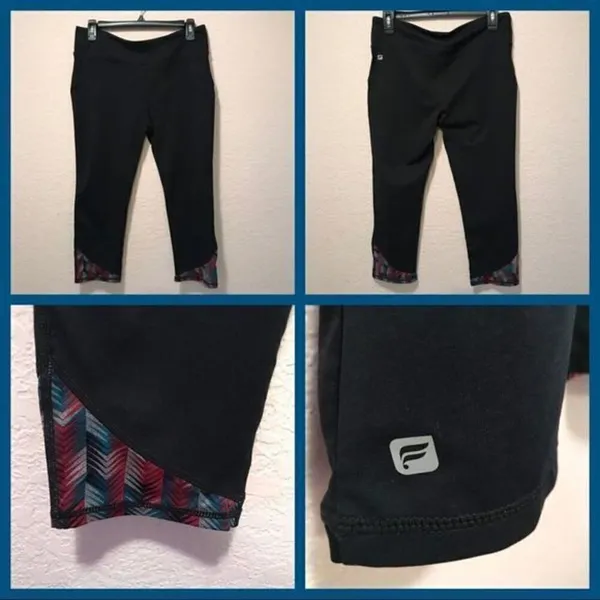 *30off3*‎ 
NWOT. Fabletics black yoga/workout pants - Image 3