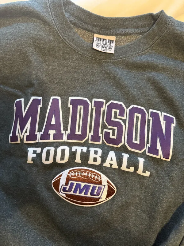 JMU Football Crewneck Sweatshirt - Image 2