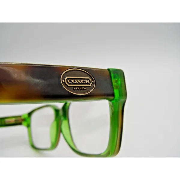 Coach Frames HC6040 Brooklyn 5117 Tortoise Green 50-16-135 Eyeglasses Hard Case - Image 14
