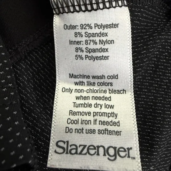 Slazenger Golf Skort Womens M Black Pleated Tennis Pickleball Athletic Skirt - Image 11