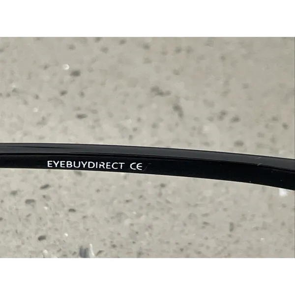 Eyebuydirect Eyeglasses Eye Glasses Frames ONLY Record 48-19-144 C2 black - Image 5