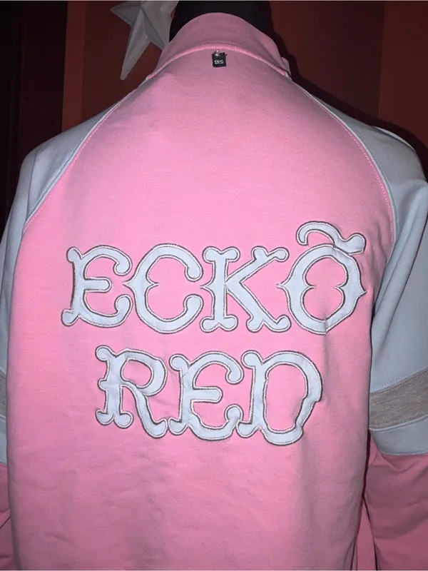 RARE Ecko Red Vintage Y2K sweater Pink Size XL - Image 8