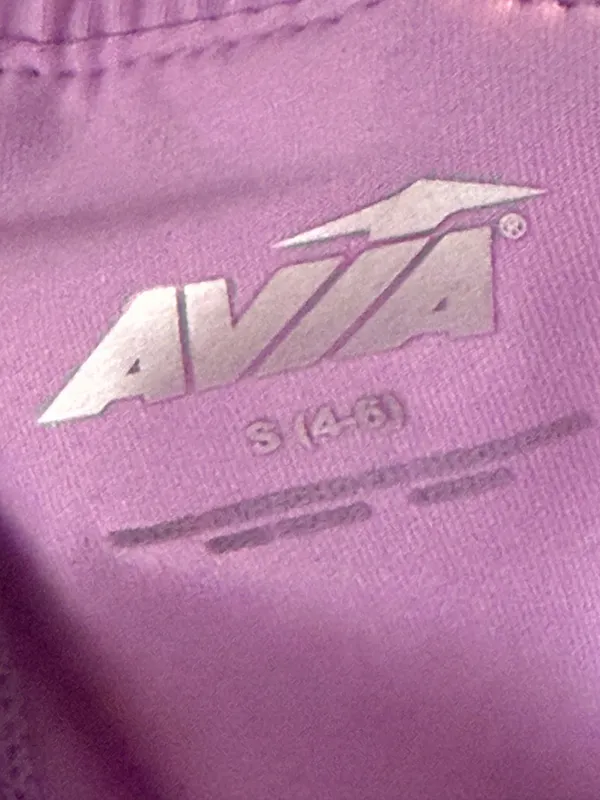 Avia Shorts Size Small (4-6) Iced Lilac Running/Athletic - Image 2