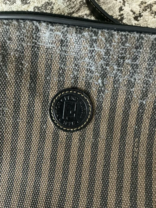  Authentic FENDI Striped Crossbody Bag 🌟 - Image 10