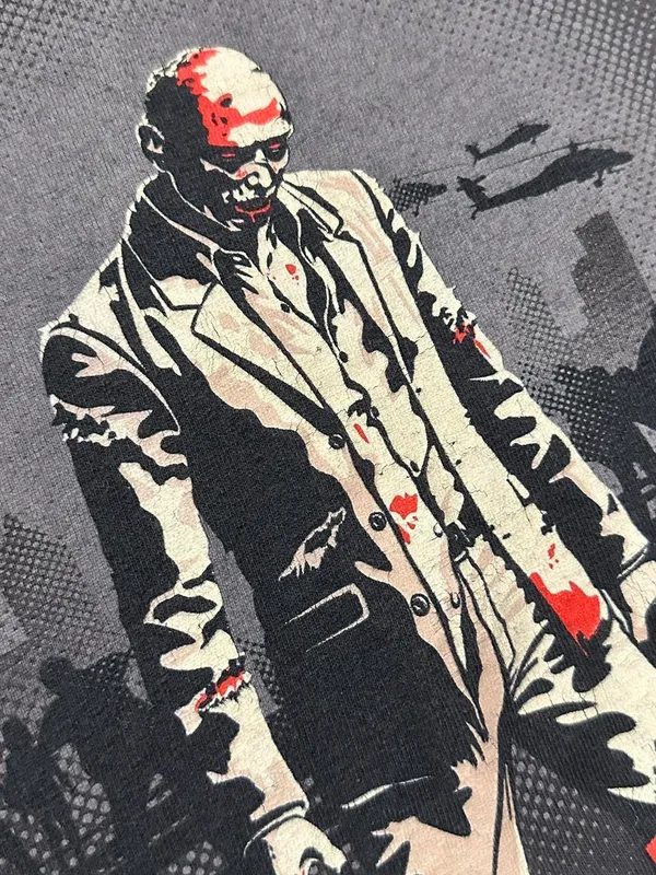 The Walking Dead Zombie Postcard Shirt - Image 2