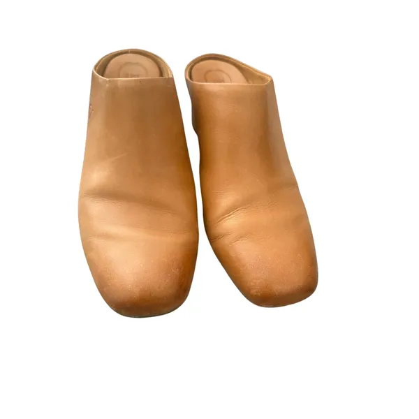 Born tan mules size 9 boho hippie western - Image 2