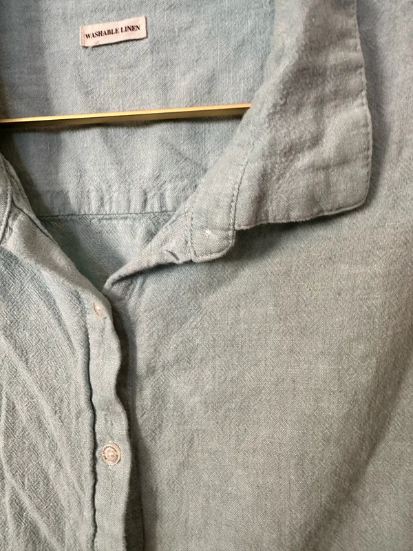 Weatherproof Vintage washable linen top. Airy, vacation, Spring, Summer, coastal - Image 4