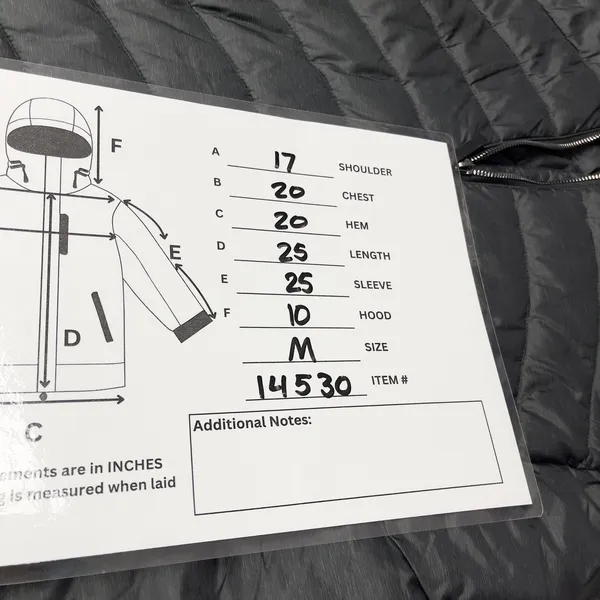 Stoic Womens Hybrid‎ Puffer Jacket Medium Hooded Gorpcore Athleisure Outdoor - Image 8
