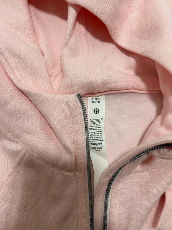 Lululemon XL/XXL Scuba Strawberry Milkshake RARE - Image 7
