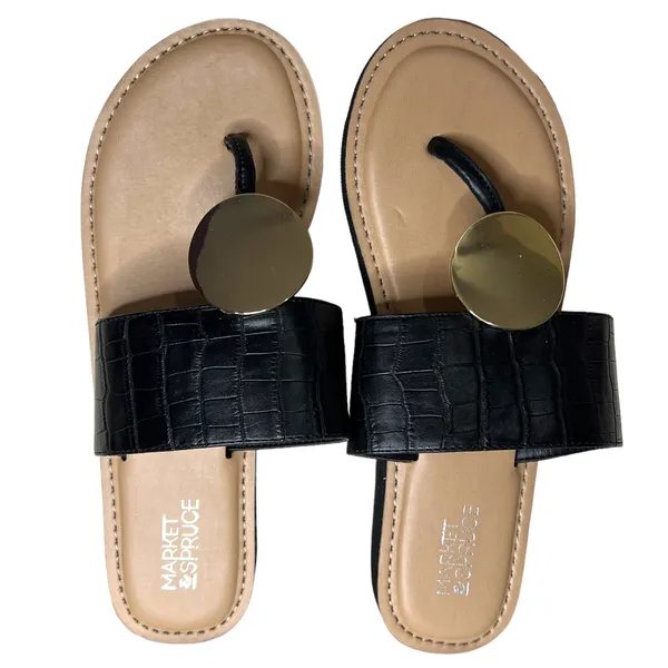 Market & Spruce (7.5) Havanna Textured Flip Flop Thong Sandal - Stitch Fix - Image 10