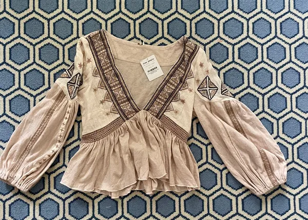 Aria Embroidered Top - Image 4