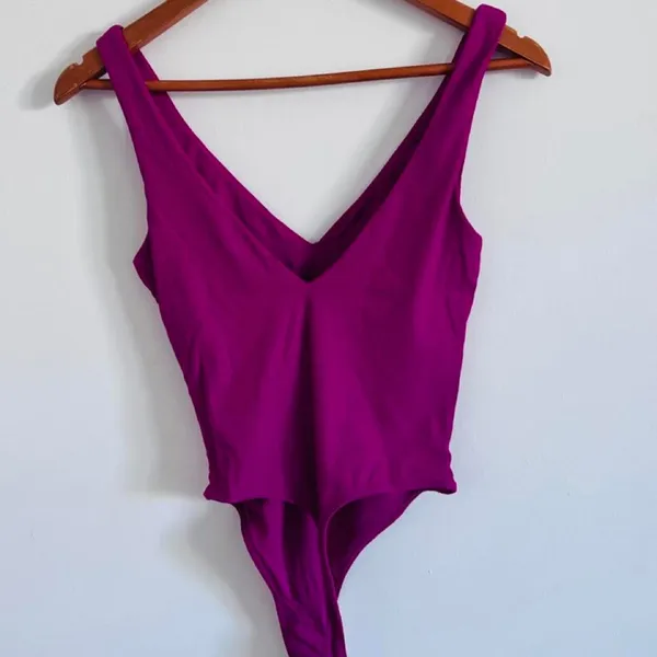 House-of-harlow-1960 Women's Purple and Pink Bodysuit - Image 3