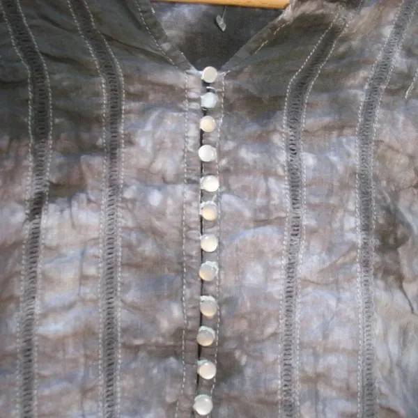 NWOT Free People Cropped Top Blouse - Image 4
