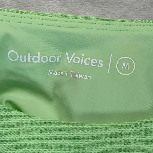 Outdoor Voices Exercise Dress Athletic Cutout Activewear Dress Green Size‎ M - Image 6