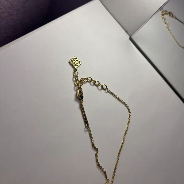 Rose Kendra Scott Quartz Necklace - Image 2