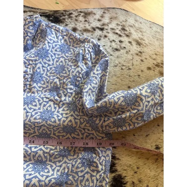 Tory Burch Gretchen Eyelet Tunic Top Size 12 - Image 7