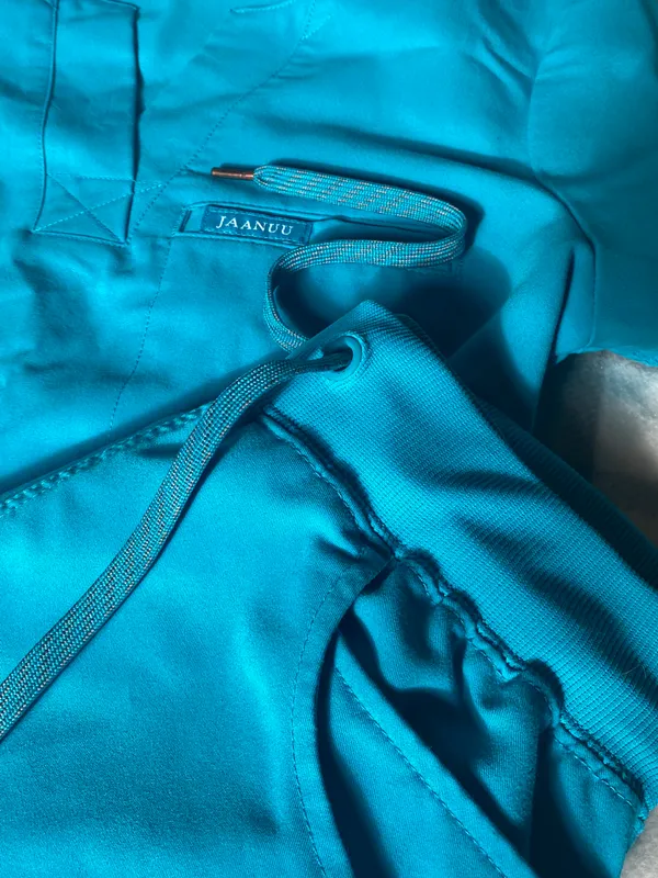 Jaanuu Teal Scrubs - Image 2