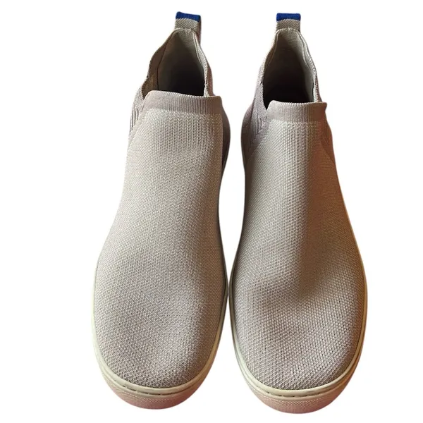 Rothy’s Chelsea Boot Slip-On Sneakers Size 8 Lilac Purple-Grey Color - Image 3