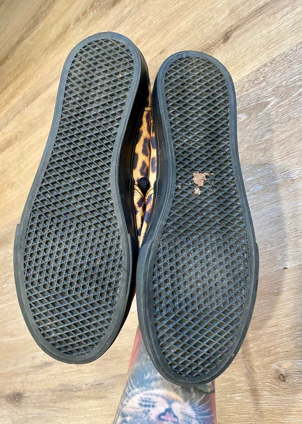 Vans Cheetah Print Shoes - Image 4