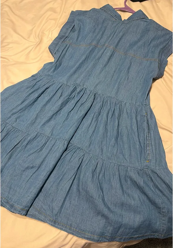 XL denim dress - fits like a large! - Image 2