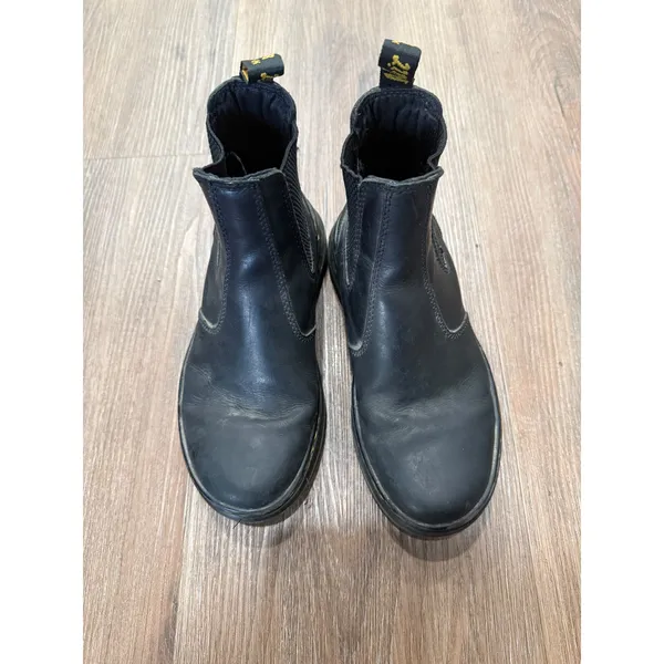 Dr Martens Embury Black Wyoming Leather Chelsea Boots Womens 5 AW004‎ KV06W - Image 2