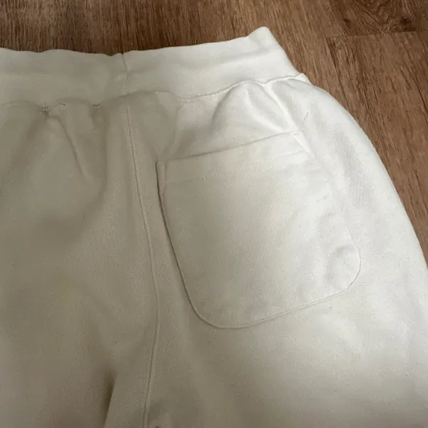 Champion | Women's Reverse Weave Cream Off White Jogger Sweatpants, Size S - Image 9