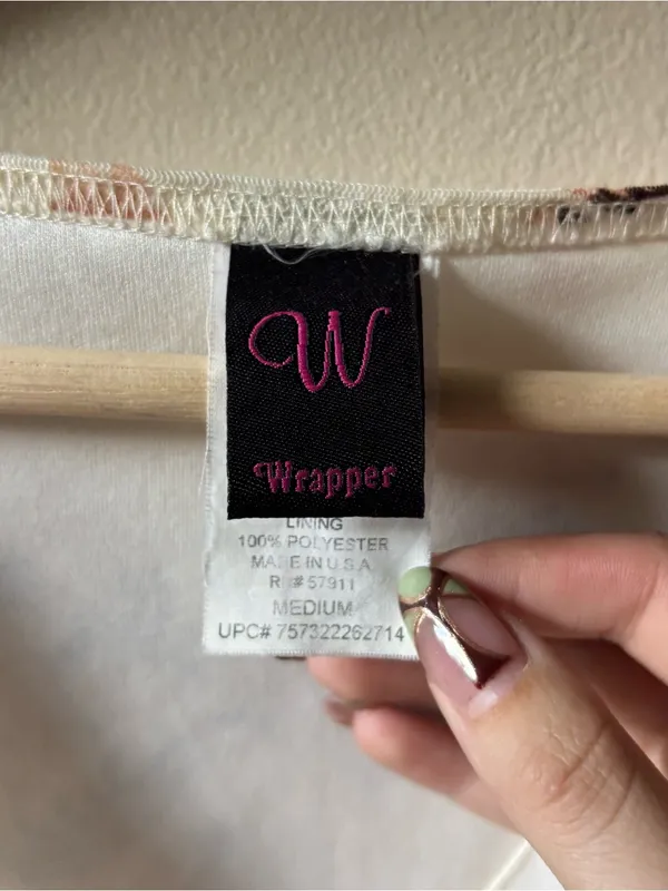 Wrapper Y2K White V-Neck Sheer Top - Image 3