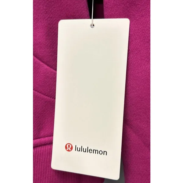 Lululemon Scuba Oversized Funnel Neck Half Zip XS/S Ripened Raspberry Gold NWT - Image 7