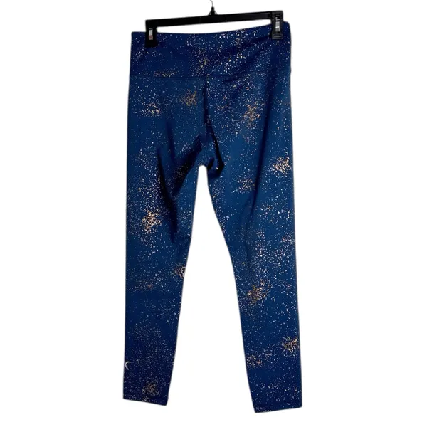Zyia Active Stay Gold Light & Tight Speckled Crop Leggings size 8-10 - Image 3