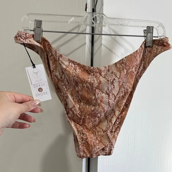 Shade and shore snakeskin bikini set - Image 8