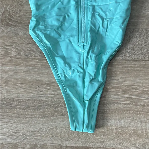 Savage X Fenty TUTTI FRUITY EMBROIDERED TULLE & VINYL TEDDY - Image 5