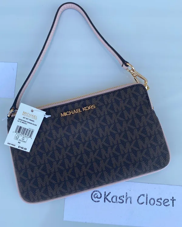 Michael Kors JST Large Zip Wristlet - Image 2