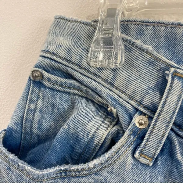 Abercrombie Curve Love Ultra‎ High Rise 90s Straight Jeans 29/8R - Image 4