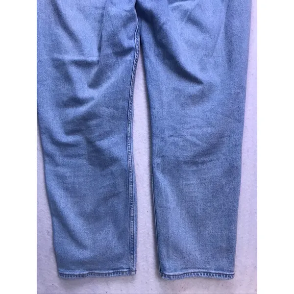 Abercrombie & Fitch Jeans Womens 33/16L Light Blue Excellent Curve Love Straight - Image 9