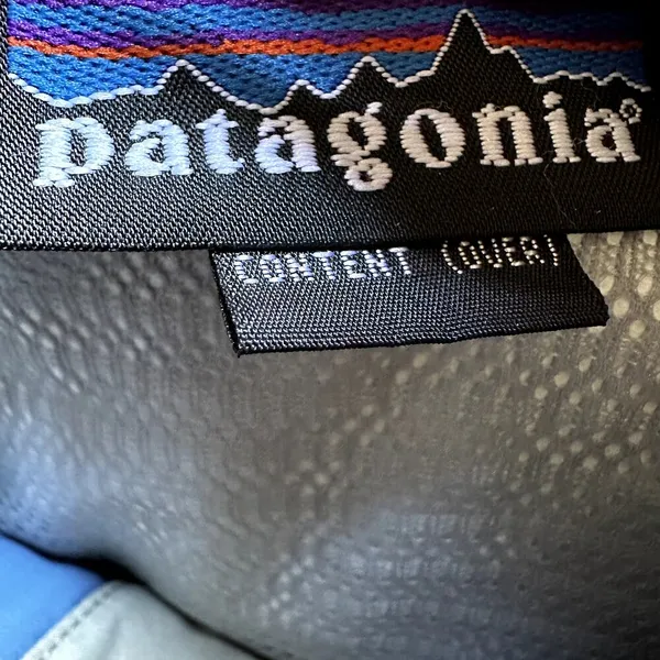 Patagonia Liquid Sky Jacket Goretex Hooded Full Zip Pockets Lined Blue Medium - Image 5