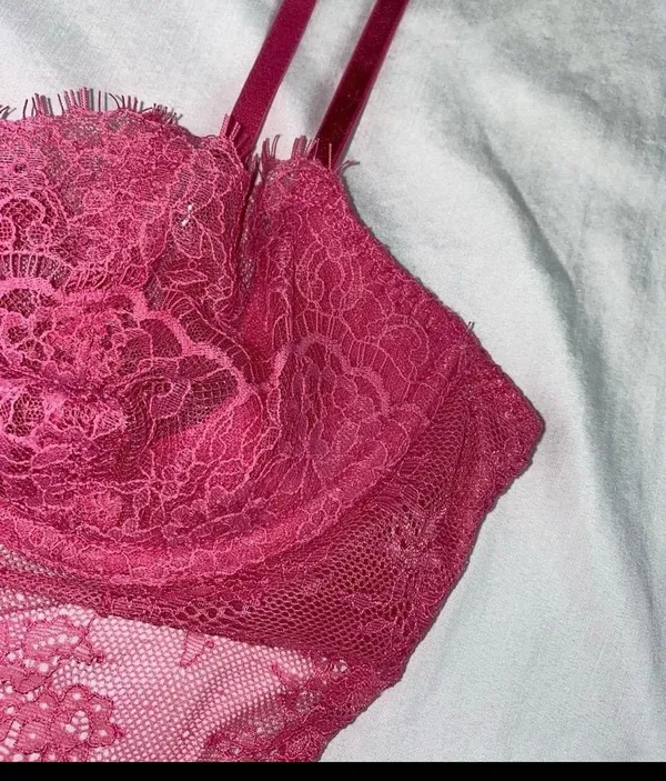 Victoria's Secret Lace Lingerie Bodysuit - Image 7