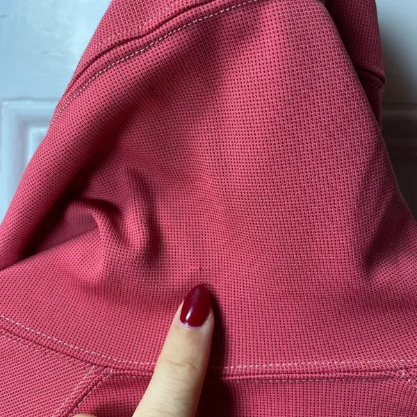 KUHL Full Zip Lightweight Hooded Sweatshirt Outdoor Athleisure Pink Sz Medium - Image 14