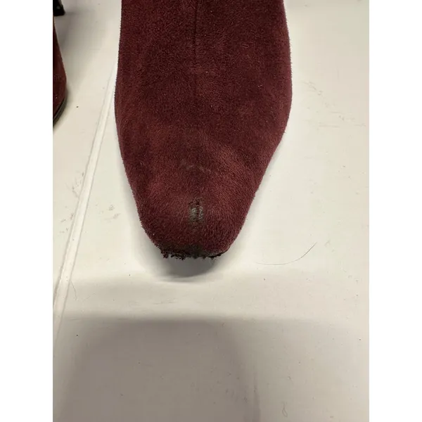Impo WineSuede Pointed Toe Kitten Heel Slouch Boots Size 6.5 - Image 4