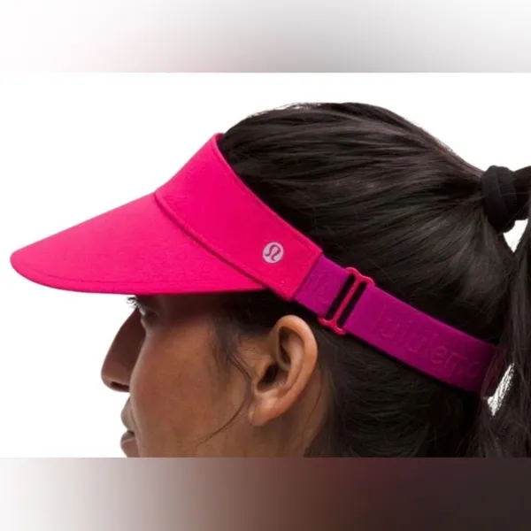 Lululemon Womens Fast Paced Wide Band Running Visor Passionate - Image 9